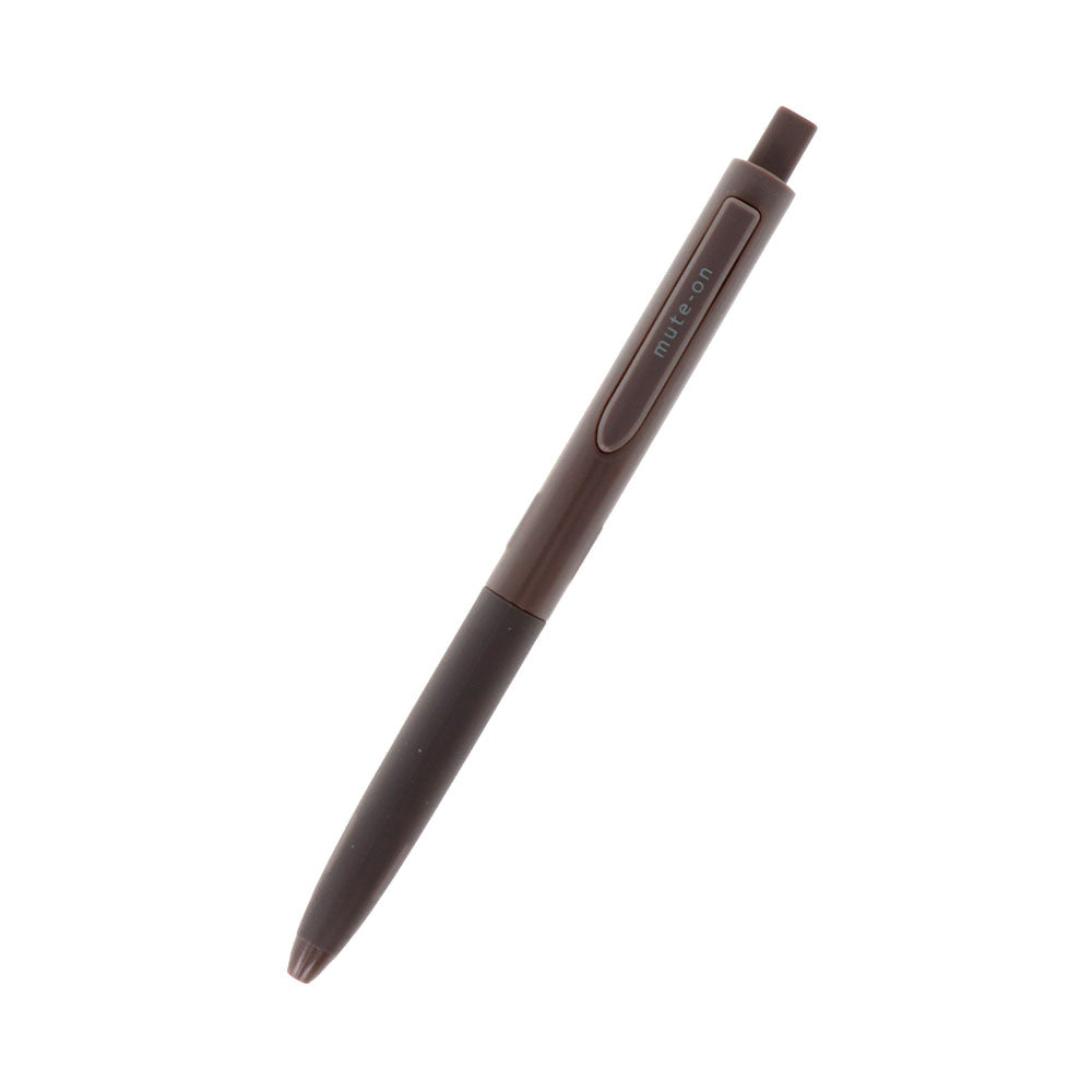 Sun-star Mute-On Gelschreiber, Druckmechanik – Schwarz, Spitze 0,5 mm, schnelltrocknend, Linkshänder-geeignet