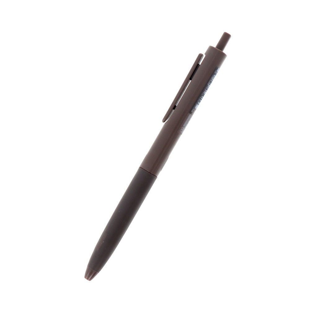 Sun-star Mute-On Gelschreiber, Druckmechanik – Schwarz, Spitze 0,5 mm, schnelltrocknend, Linkshänder-geeignet