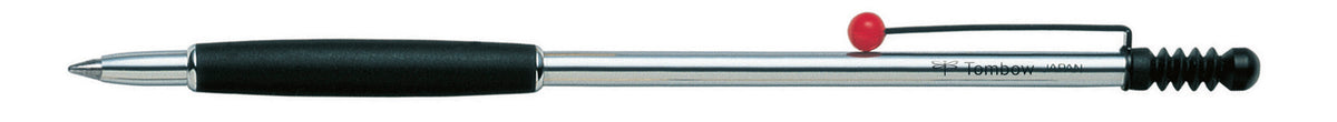 Tombow Zoom 707 De Luxe Kugelschreiber – Silber, Spitze 0,5 mm, Druck, Messing