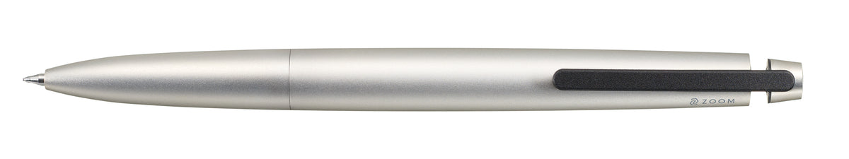 Tombow Zoom C1 Kugelschreiber – Schwarz, Spitze 0,7 mm, Duralumin, Silber