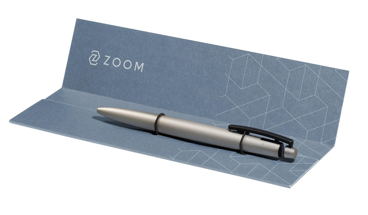 Tombow Zoom C1 Kugelschreiber – Schwarz, Spitze 0,7 mm, Duralumin