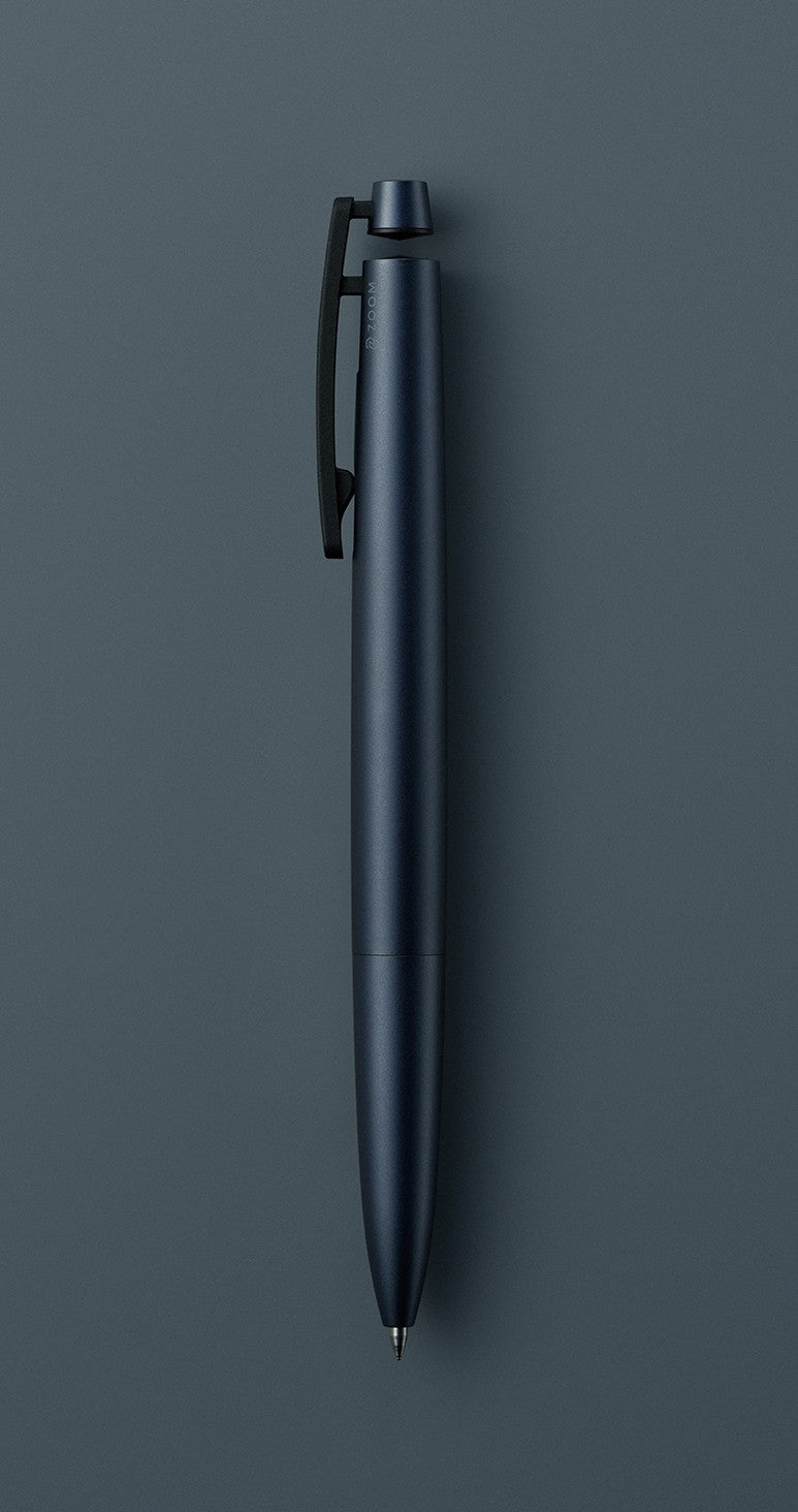 Tombow Zoom C1 Kugelschreiber – Schwarz, Spitze 0,7 mm, Duralumin