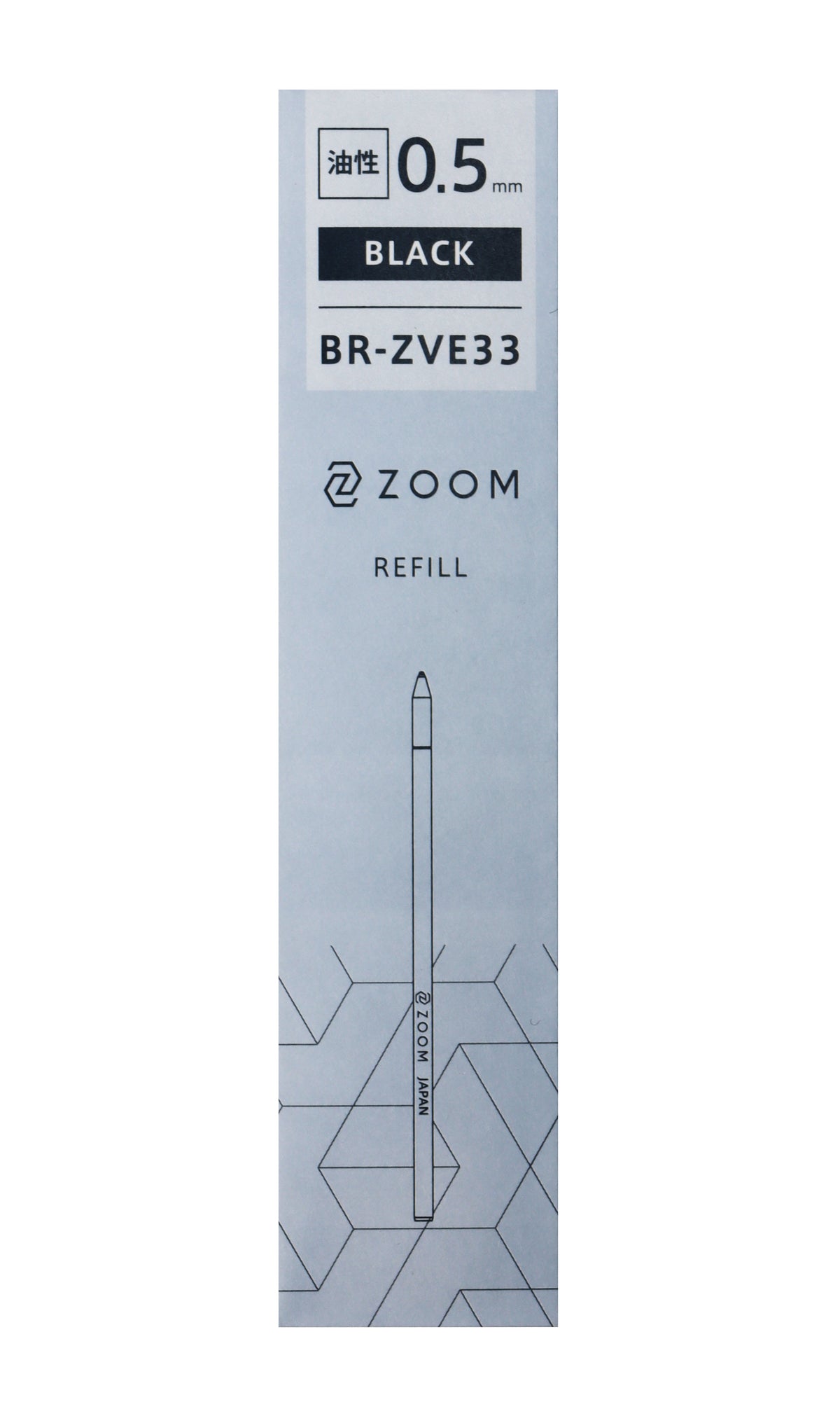 Tombow BR-ZVE33 Kugelschreiber-Mine – Schwarz, 0,5 mm, für ZOOM L2