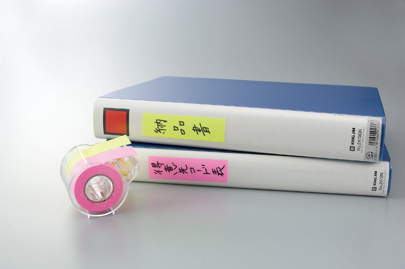 Yamato Haftnotizen auf Rolle – 10 m × 15 mm – limonengrün, vollflächig klebend, 3er-Set