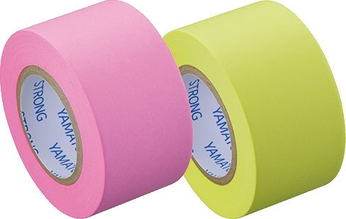 Yamato Memoc Roll Tape Papier Typ Haftnotizen auf Rolle – 10 m × 25 mm – pastell, vollflächig klebend