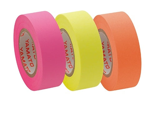 Yamato Haftnotizen auf Rolle – 10 m × 15 mm – pastell, sortiert, vollflächig klebend, 3er-Set