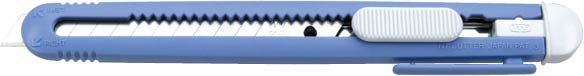 NT Cutter FA-120P – Abbrechmesser, Kunststoffgehäuse, für Links- und Rechtshänder, Pastellfarben