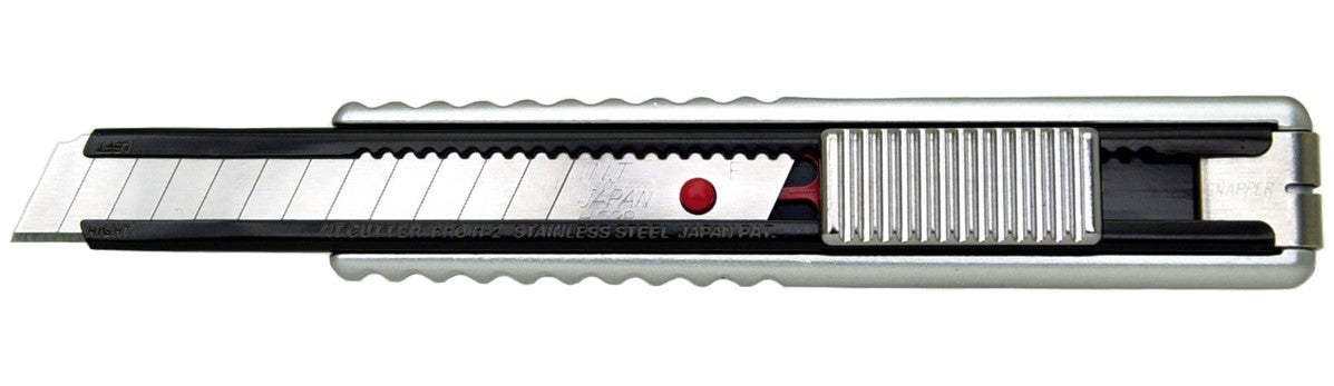 NT Cutter H-2P Professional – Abbrechmesser, 12 mm, Auto-Lock, Aluminium