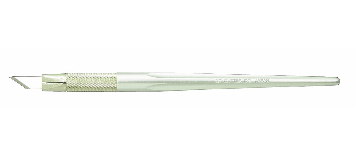 NT Cutter D-400 GP – Abbrechmesser, 9 mm, Spitzwinkelklinge, Silber