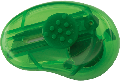 NT Cutter Quick-Knife iQ-100 P – Sicherheitsmesser, Kunststoff, automatischer Klingenrückzug, seitlicher Magnet