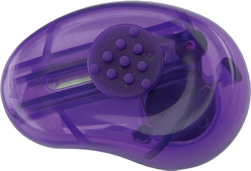 NT Cutter Quick-Knife iQ-100 P – Sicherheitsmesser, Kunststoff, automatischer Klingenrückzug, seitlicher Magnet