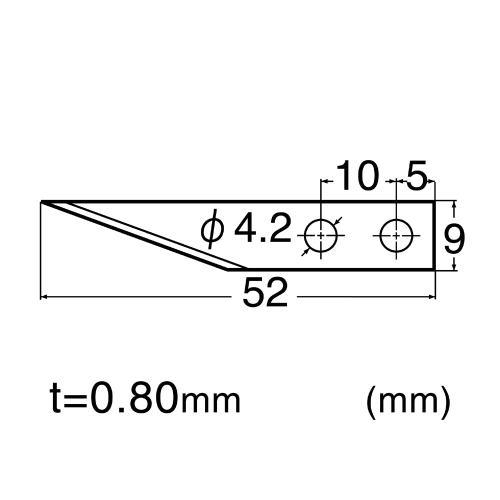 NT Cutter Ersatzklingen – 6 Stk – mit Etui – für NT Cutter M-500P