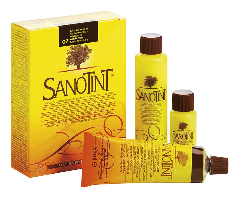 SANOTINT Haarfarbe 07 – Aschbraun, ammoniakfrei