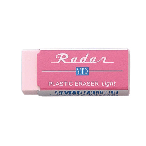 Seed Radiergummi Colorful Radar Light EP-KL60-P – staubarm, 43 × 18 × 12 mm, pink