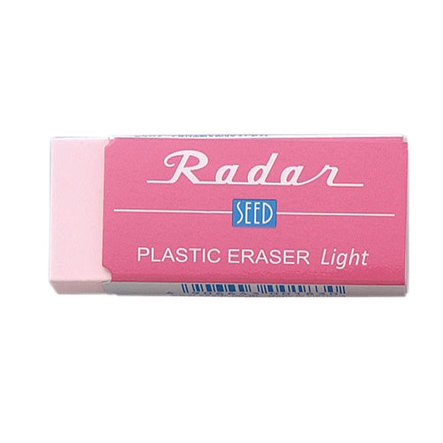 Seed Radiergummi Colorful Radar Light EP-KL100 – staubarm, 55 × 24 × 12 mm, pink