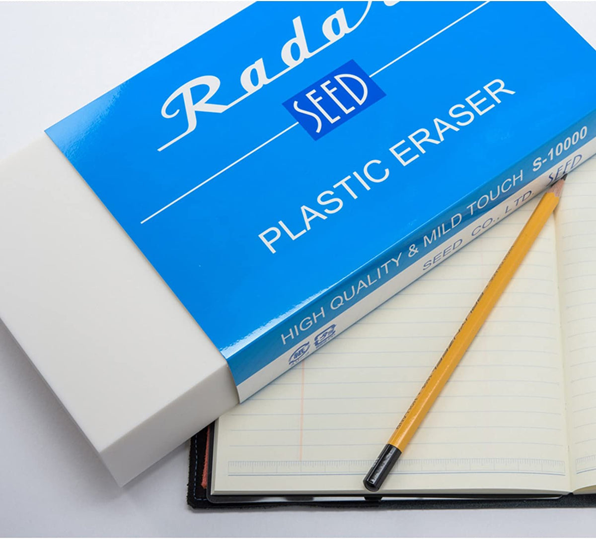 Seed Radiergummi Radar S-10000 – leistungsstark, 97% Radierfähigkeit, 276 × 141 × 43 mm