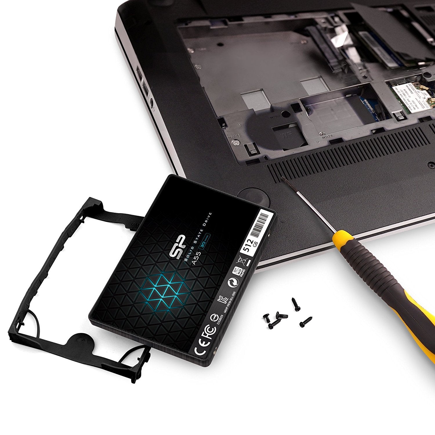 Silicon Power Ace A55 512 GB (SP512GBSS3A55S25) – für 2,5" SATA III