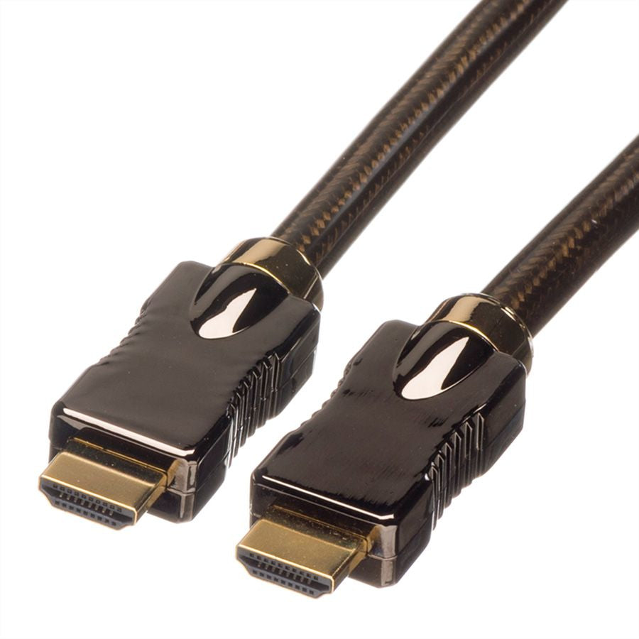 ROLINE HDMI Kabel HDMI 2.0 4K 60 Hz – 1,5 m – ARC, Ethernet