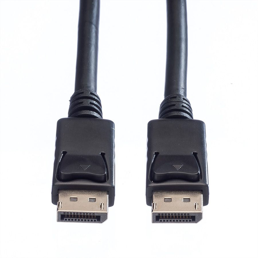 VALUE DisplayPort Kabel DP 1.2 4K 60 Hz – 1,5 m – für Monitor, TV, Beamer