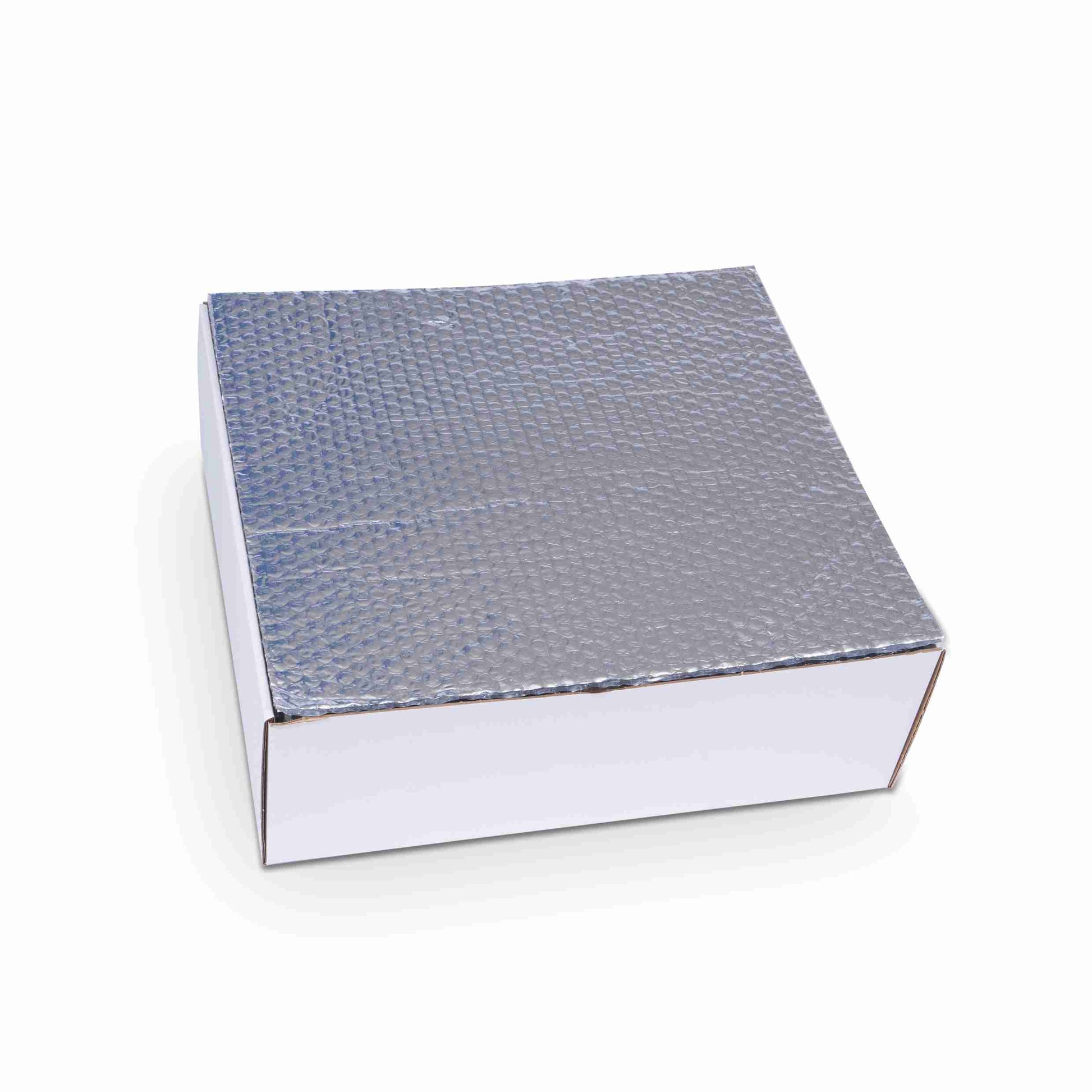Frische verpackung Stulpschachtel – 416 × 388 × 145 mm, weiss, Wellkarton, nassfest, Deckel – 1 Stk., ab 20 Stk.