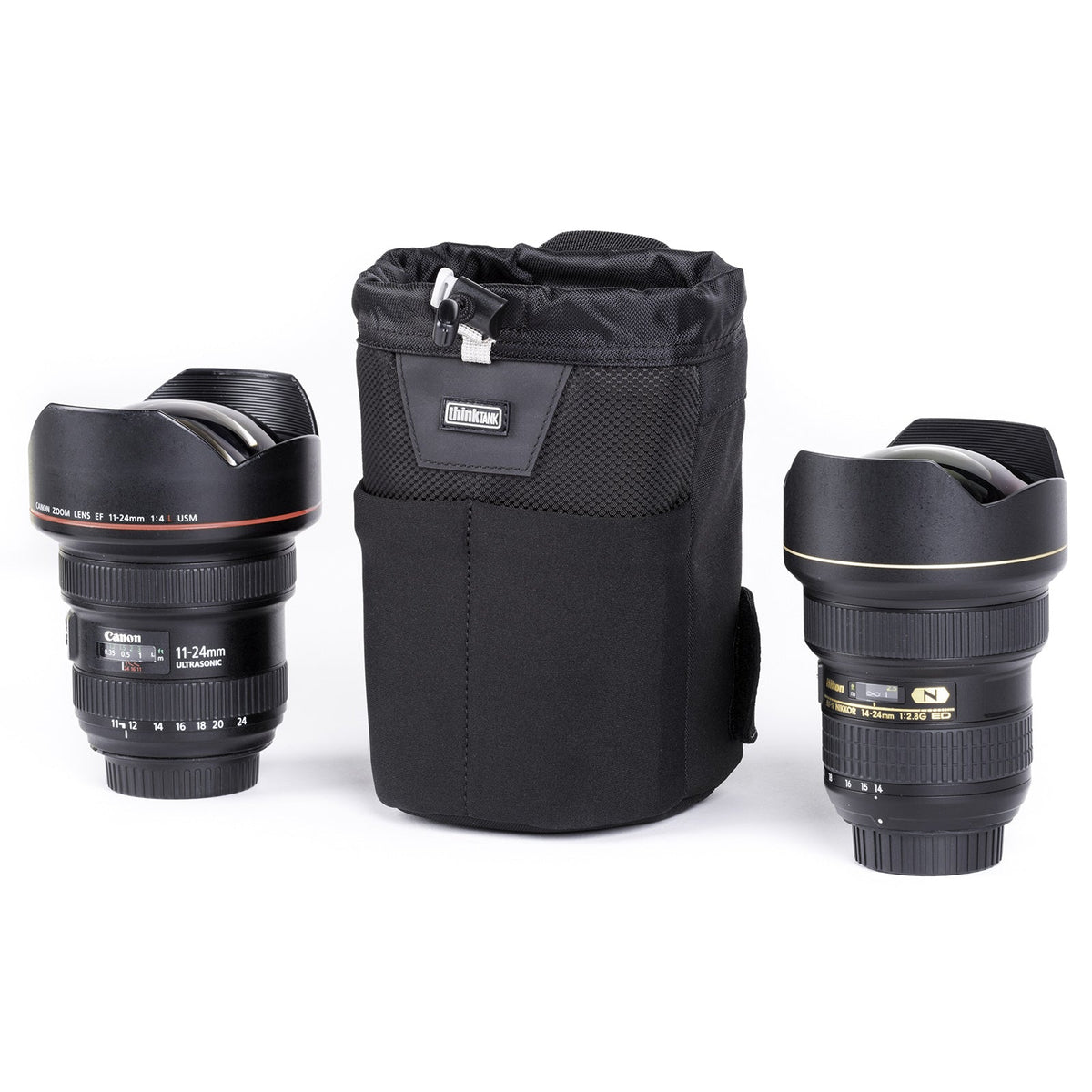 Think Tank Lens Changer 50 V3.0 Beuteltasche – Nylon/Polyester – für Think Tank Gürtelsysteme – Schwarz