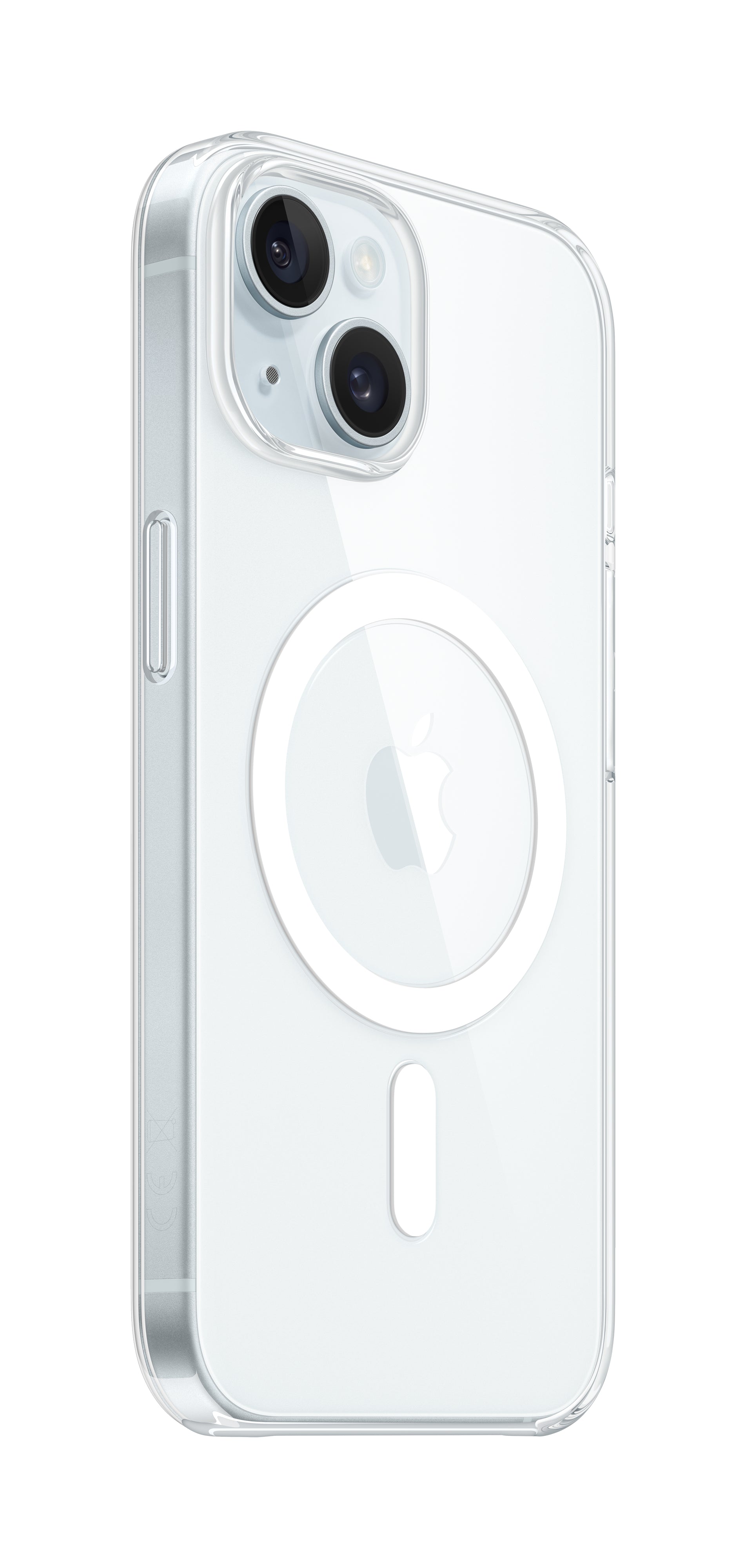 Apple Clear Case Backcover – für Apple iPhone 15, MagSafe, PC, Transparent