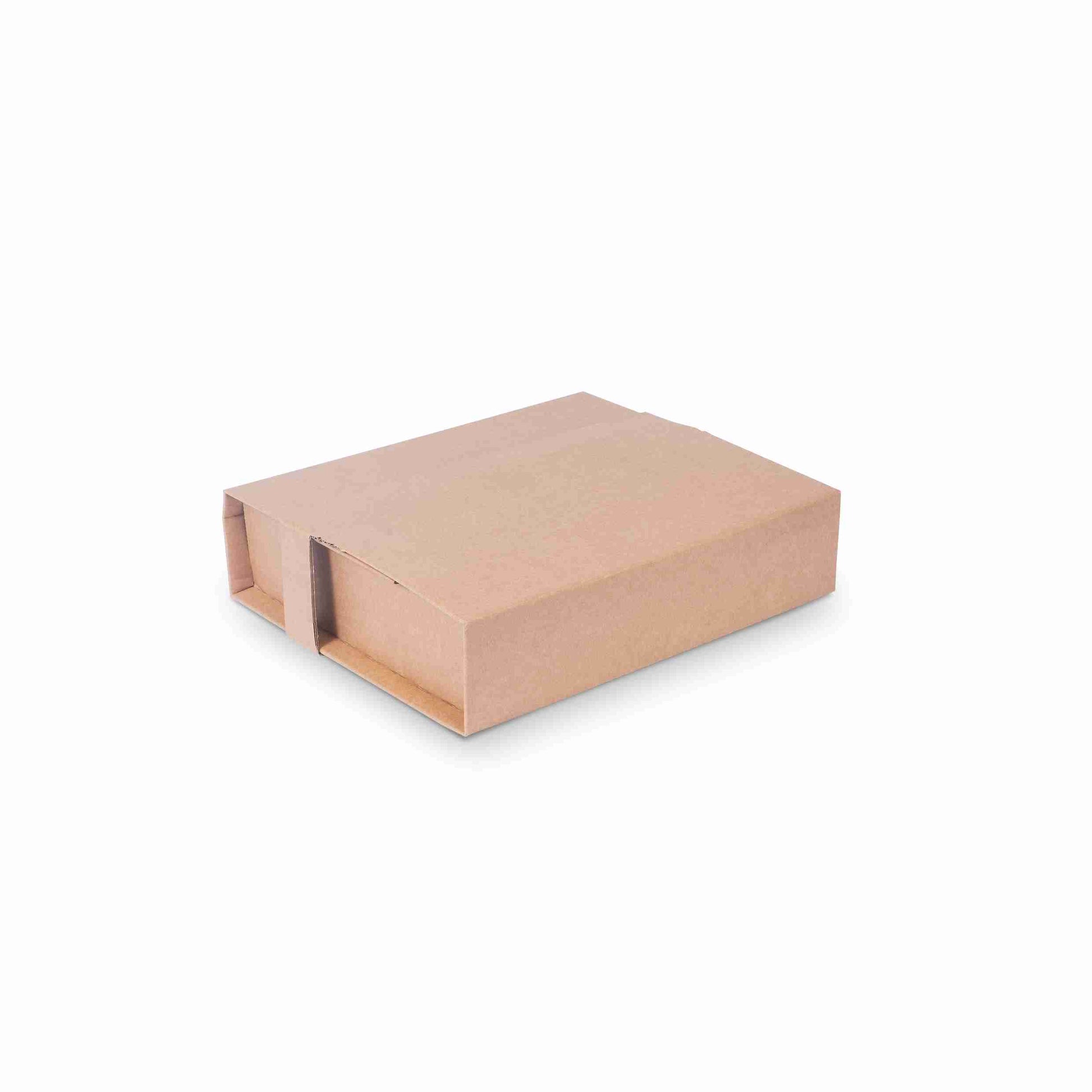 Model Versandverpackung – 322 × 292 × 80 mm, braun, Wellkarton, Automatikboden, selbstklebend – 1 Stk., ab 20 Stk.