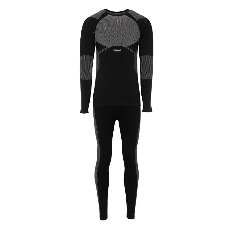 Planam Funktionswäsche-Set Fit – Schwarz, Grösse L/XL
