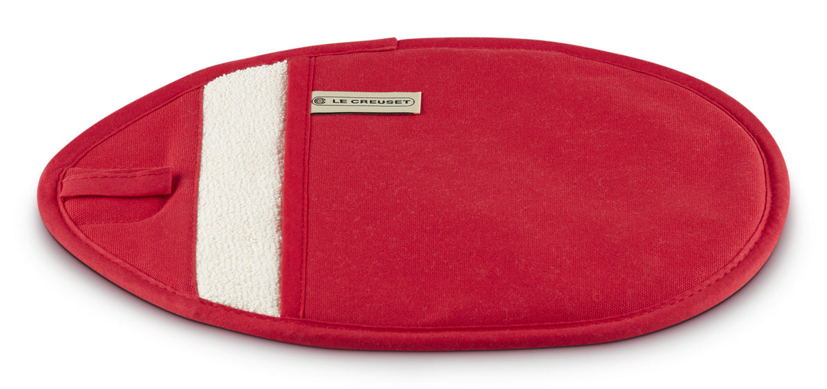 Le Creuset Topflappen 20 × 32 × 1 cm, Baumwolle, Rot