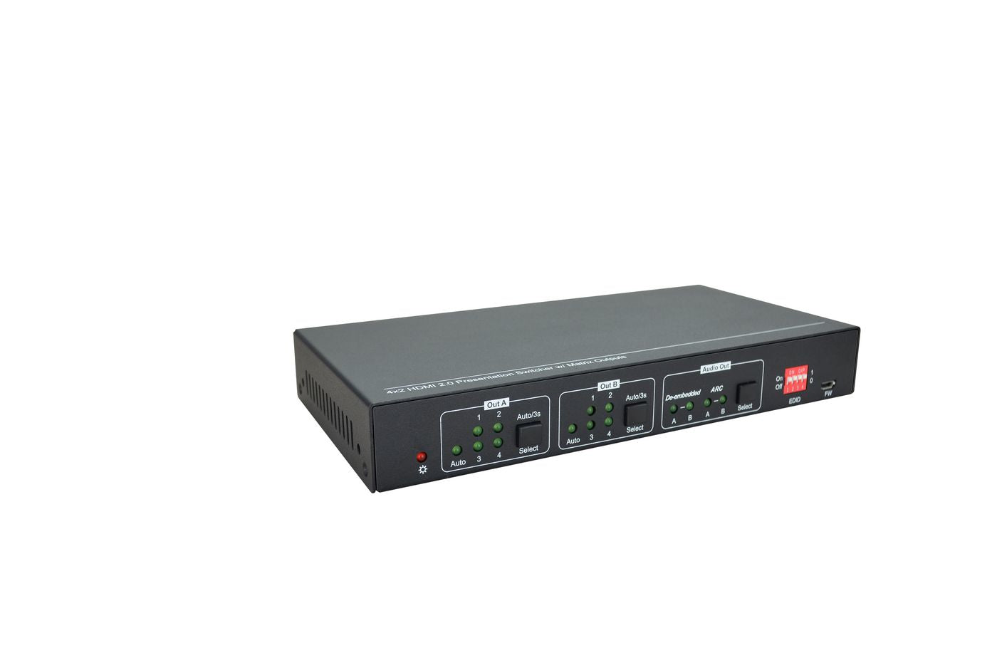 Vivolink HDMI-Matrix 4×2, HDMI 2.0