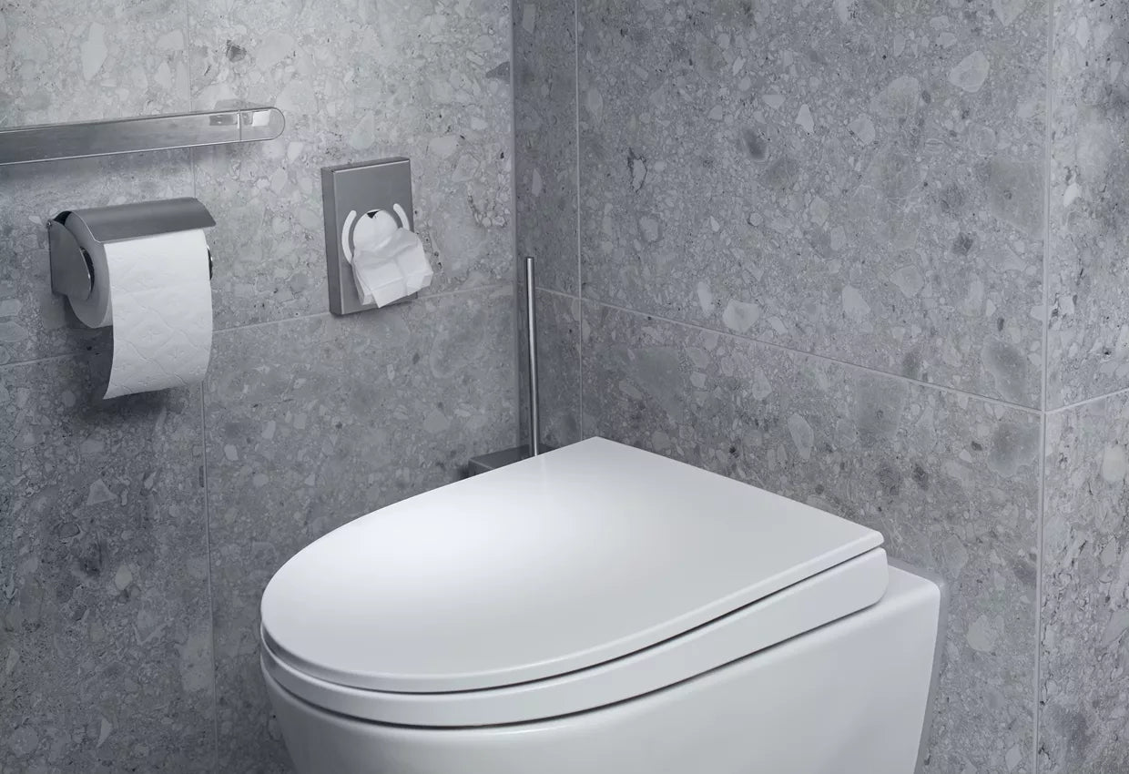 Diaqua Toilettensitz – Duroplast, weiss, verlängert, mit Deckel, Soft-Close, 42–48,3 × 37 cm