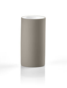 Zone Denmark Zahnbürstenhalter Solo – 6×6×12,2 cm, Porzellan, Taupe