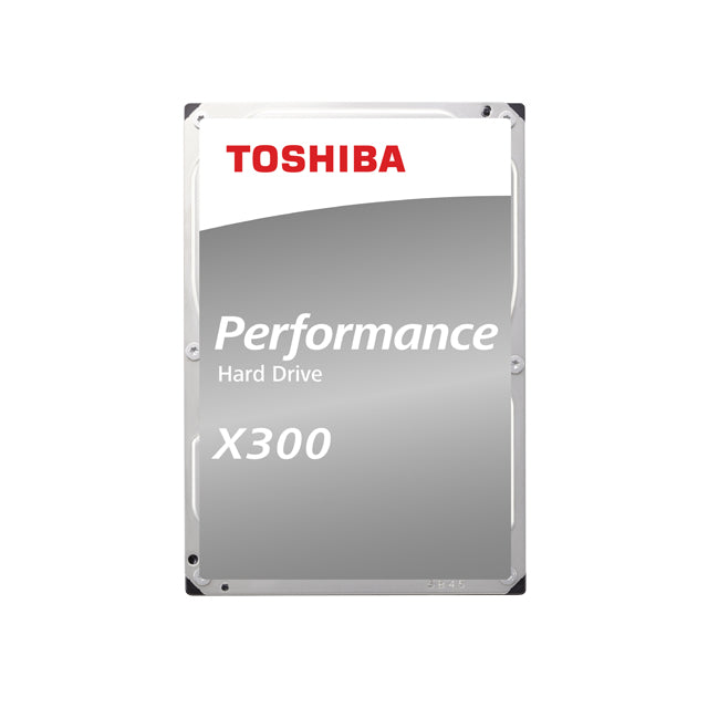 Toshiba X300 – 10 TB 3,5" HDD, SATA 6 Gbit/s, 7200 U/min, 256 MB Cache