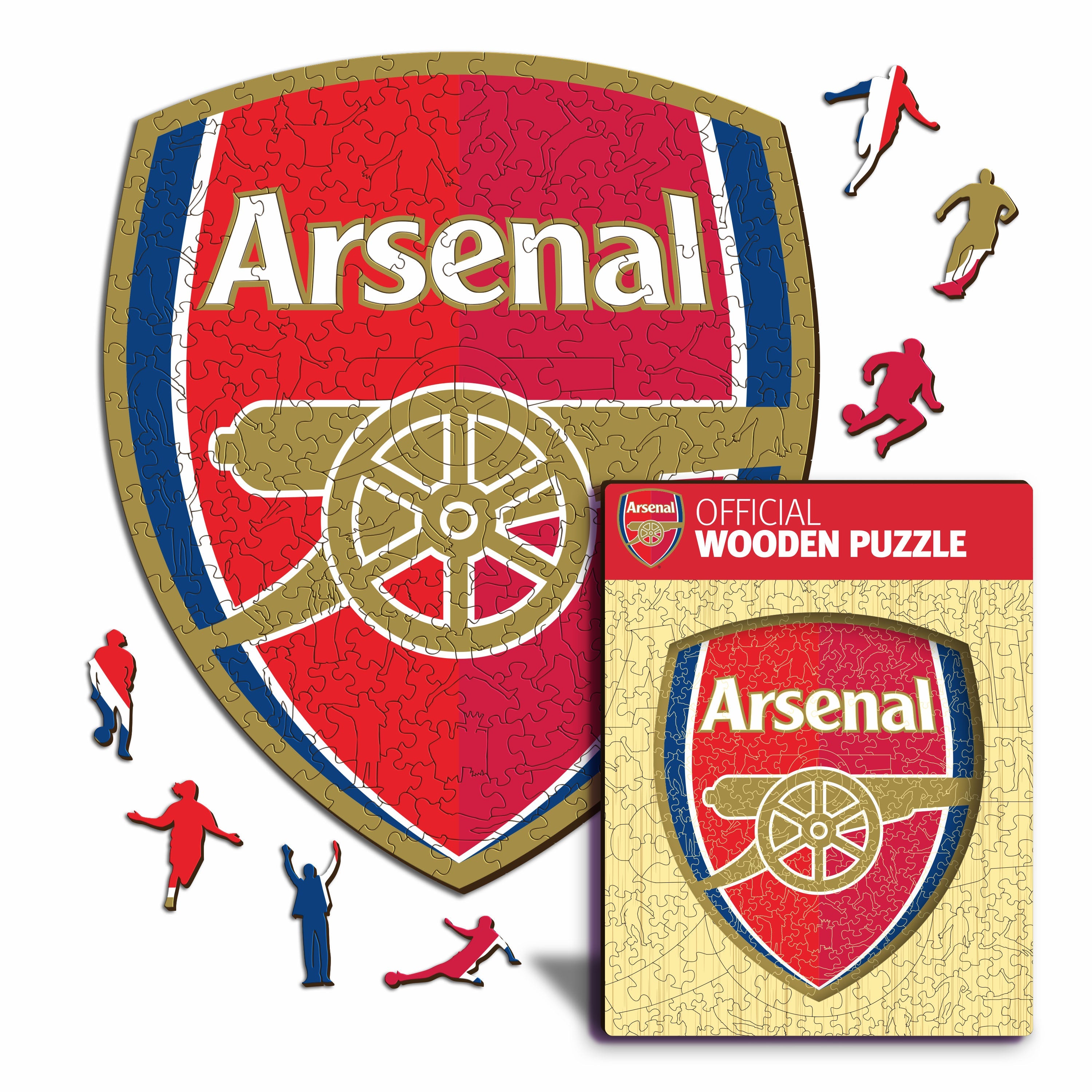 Iconic Puzzles Arsenal FC - Logo – Logikspiel, ab 10 Jahren