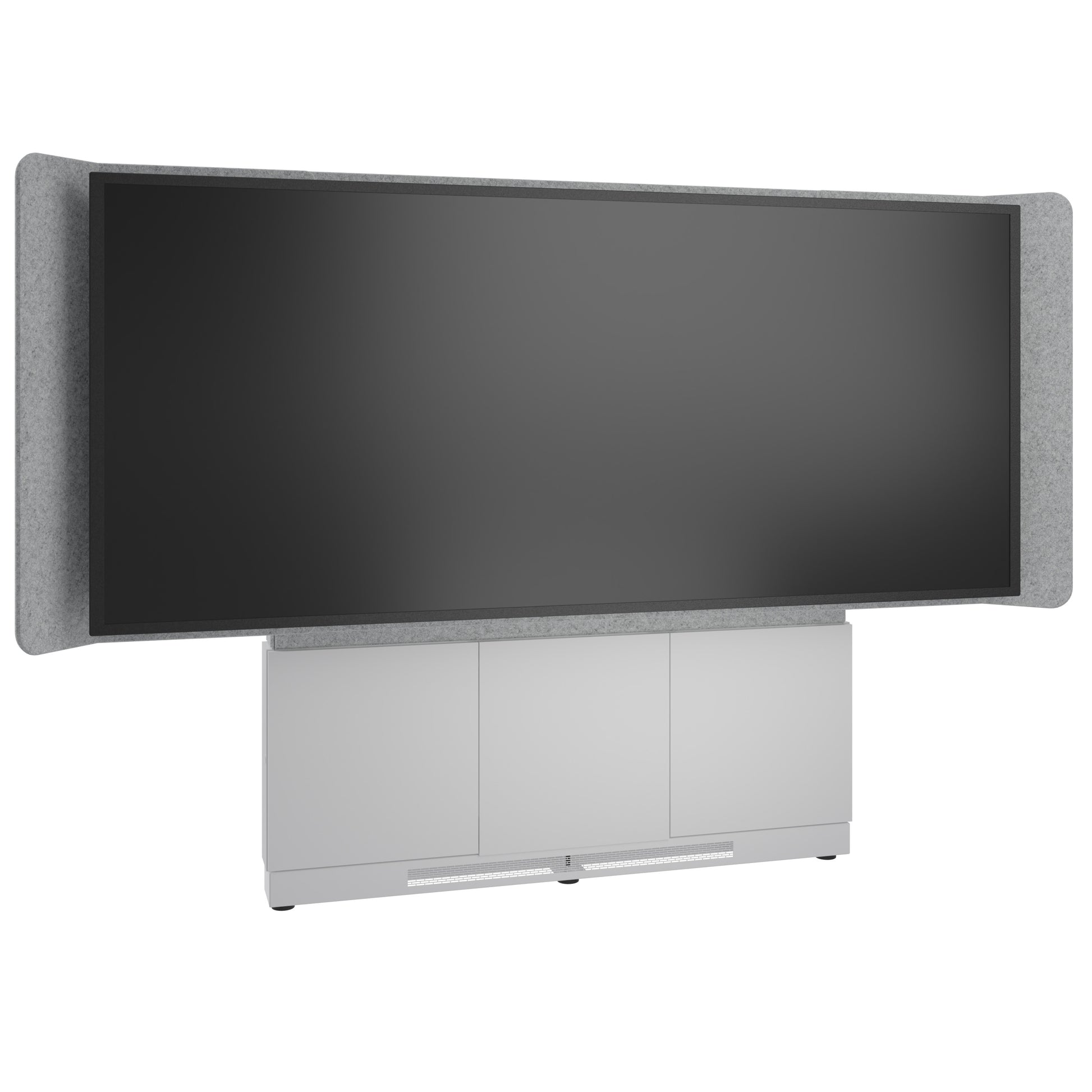 Middle Atlantic Wandlift (bodenstehend) – 66–105" – bis 102 kg, höhenverstellbar, für 1 Display