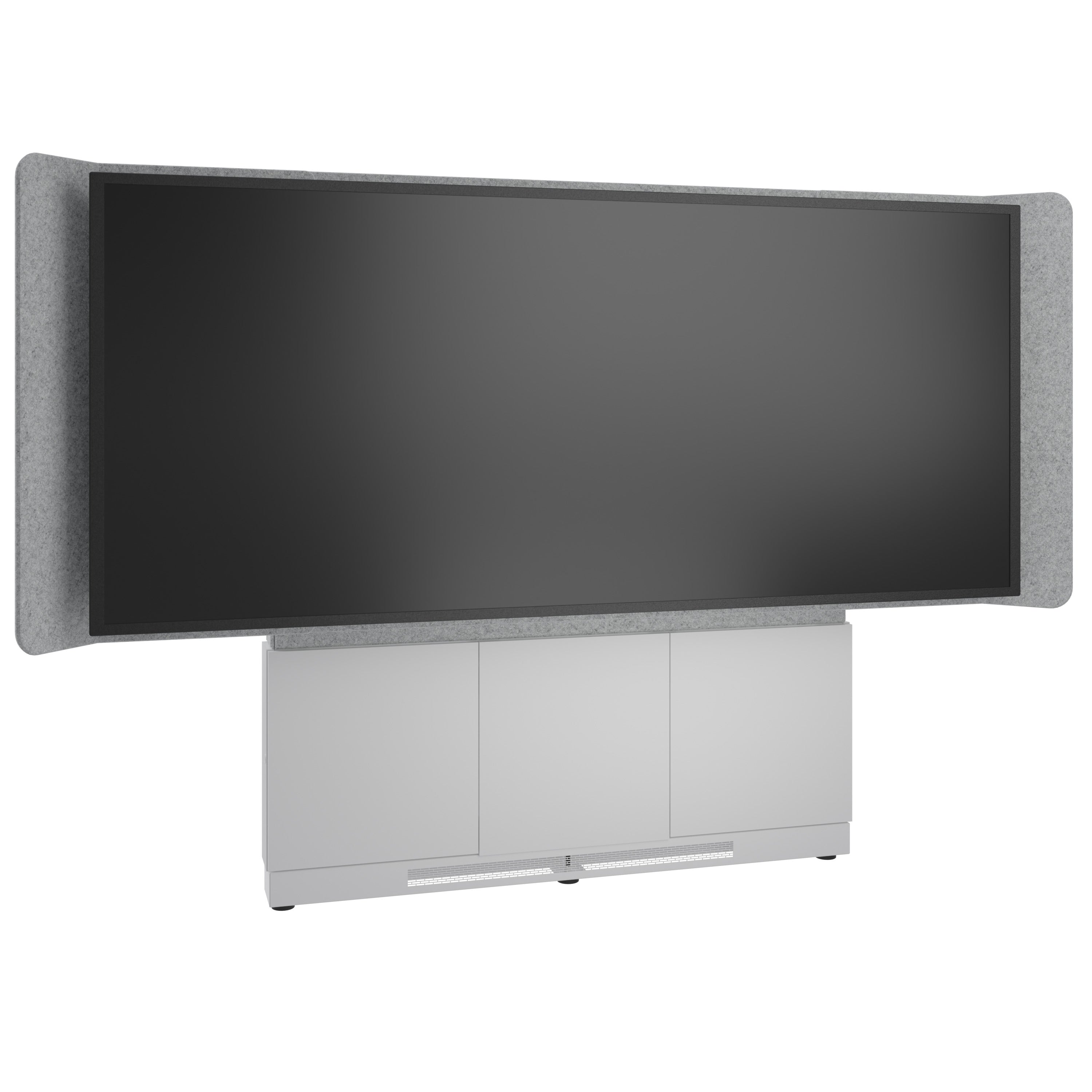 Middle Atlantic Wandlift (bodenstehend) – 66–105" – bis 102 kg, höhenverstellbar, für 1 Display