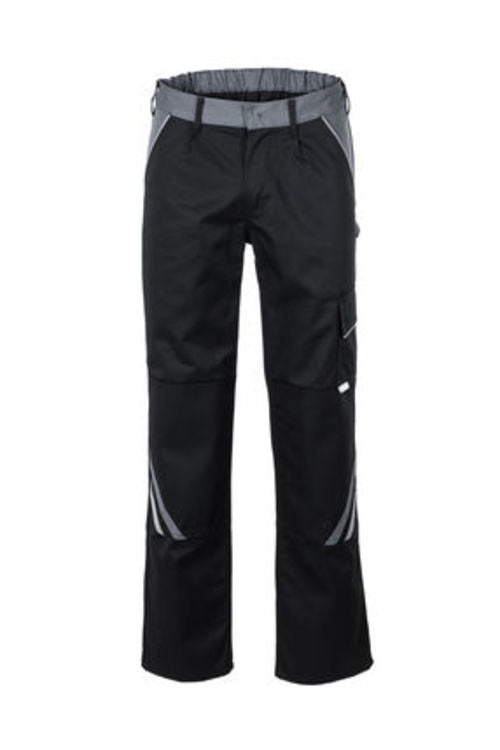 Planam Bundhose Highline – 52 – Schwarz/Schiefer/Zink, Polyester (65%)/Baumwolle (35%), EN 14404 Typ 2