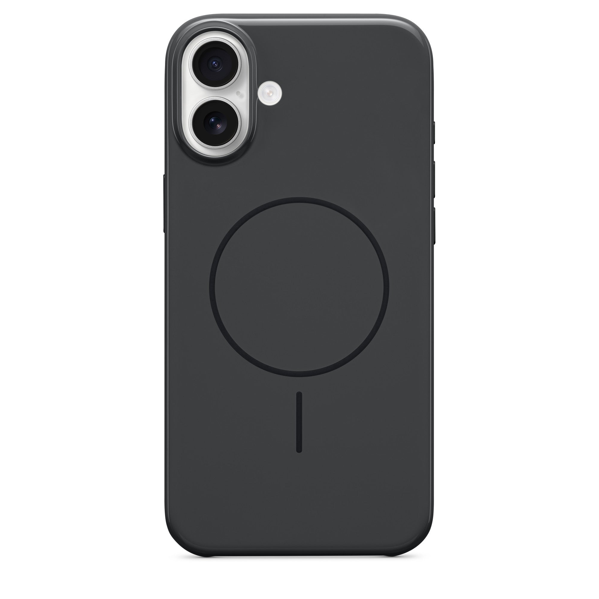 Apple Backcover – für Apple iPhone 16 Plus – MagSafe, Mikrofaser+PC+TPU, Schwarz