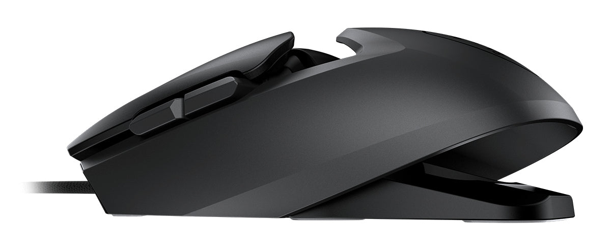 COUGAR Gaming COUGAR AIRBLADER – Gaming-Maus – Kabelgebunden (USB‑A), 16000 DPI, Beidhändig, Schwarz