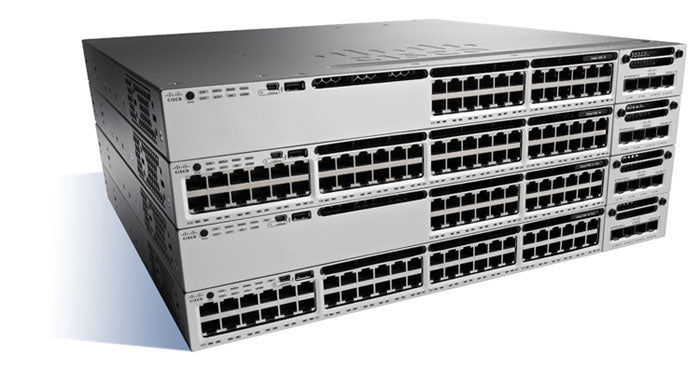 Cisco Catalyst WS-C3850-24XU-E – Verwalteter L3 Switch – 24× 10G, PoE, 19"