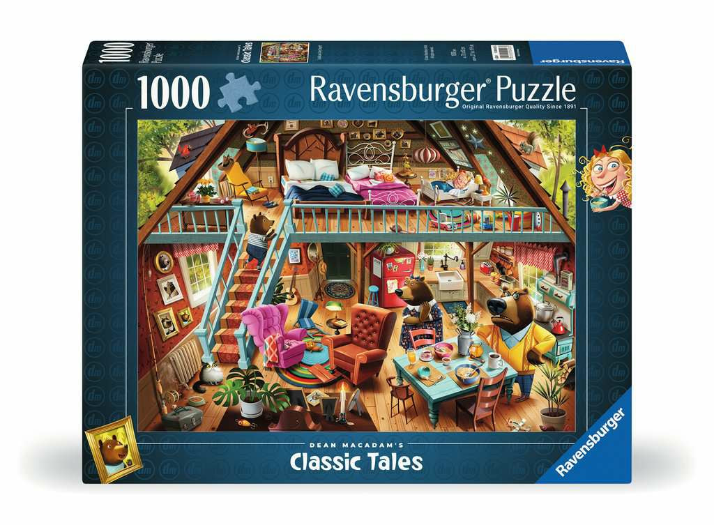 Ravensburger Puzzle Märchen – 1000 Teile – 70 × 50 cm – ab 14 Jahren