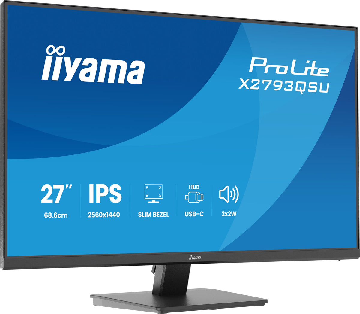 iiyama X2793QSU-B1 – 27", 2560 × 1440 (WQHD), IPS