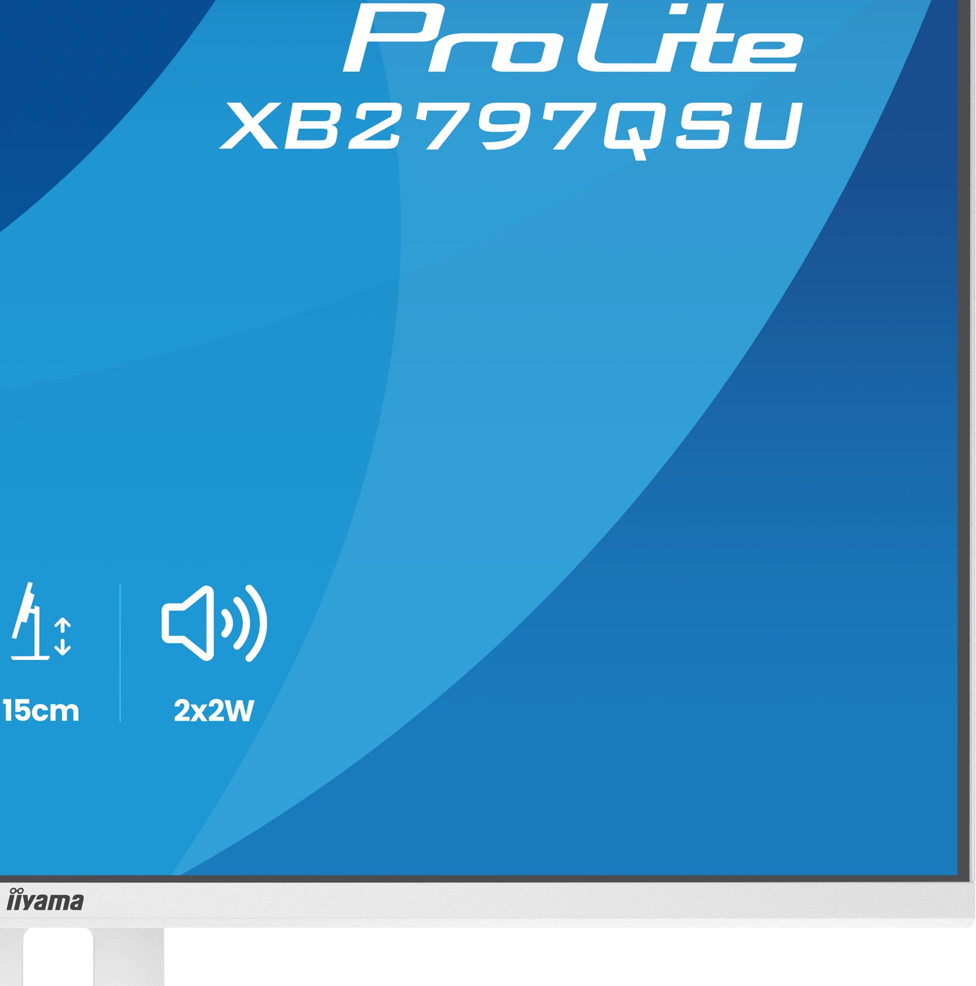 iiyama ProLite XB2797QSU-W1 – 27", 2560 × 1440 (WQHD), IPS