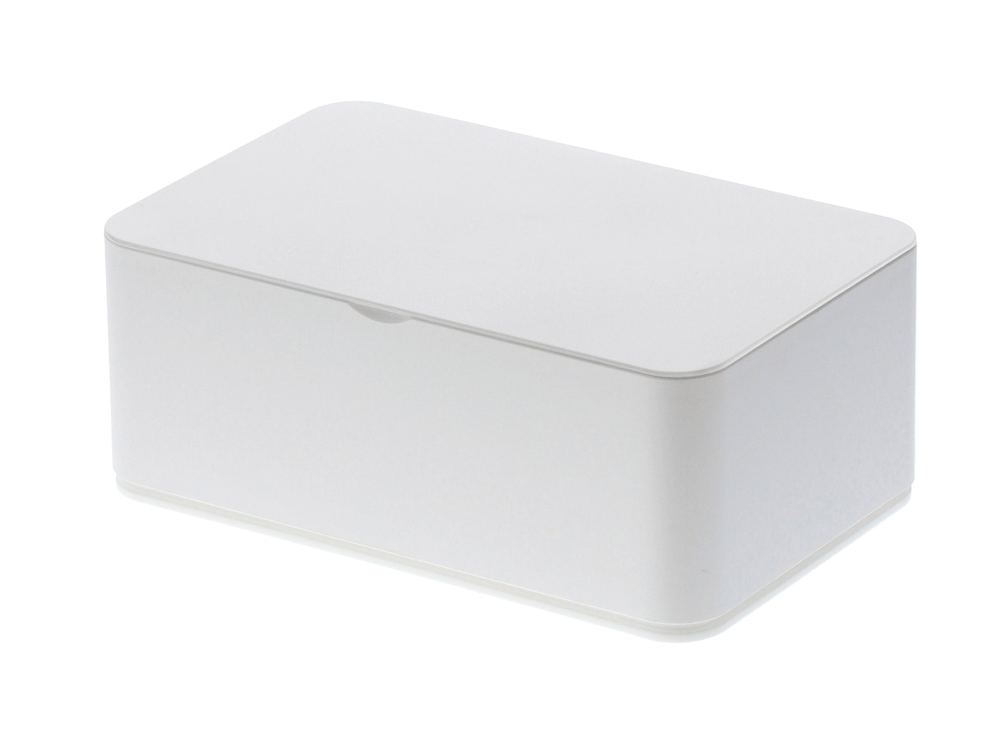 Yamazaki Kosmetiktuchbox – Tisch, ABS/Polypropylen, 12×19×7,5 cm, Weiss