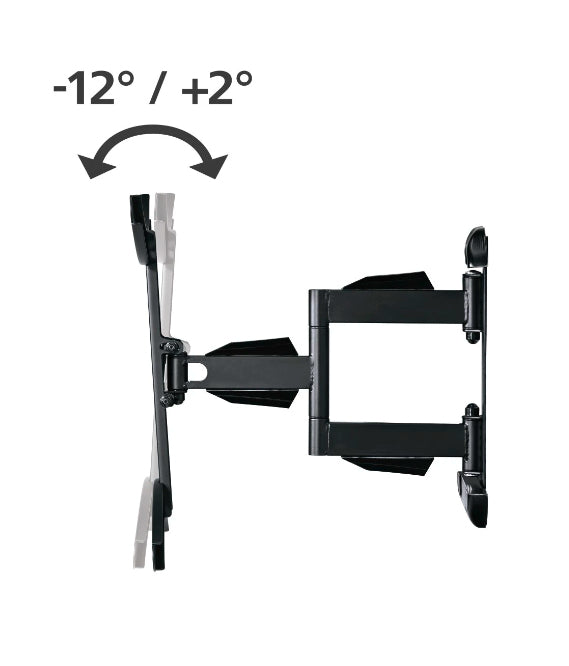 Hama Wandhalterung – Vollbeweglich – 37–75" – VESA 200×200–600×500 – bis 45 kg – 00220836