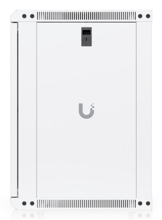 Ubiquiti UACC-Rack-12U-Wand-450-G – 19" Wandverteiler 12U, abschliessbar, 550 × 450 × 635 mm, weiss, Stahl