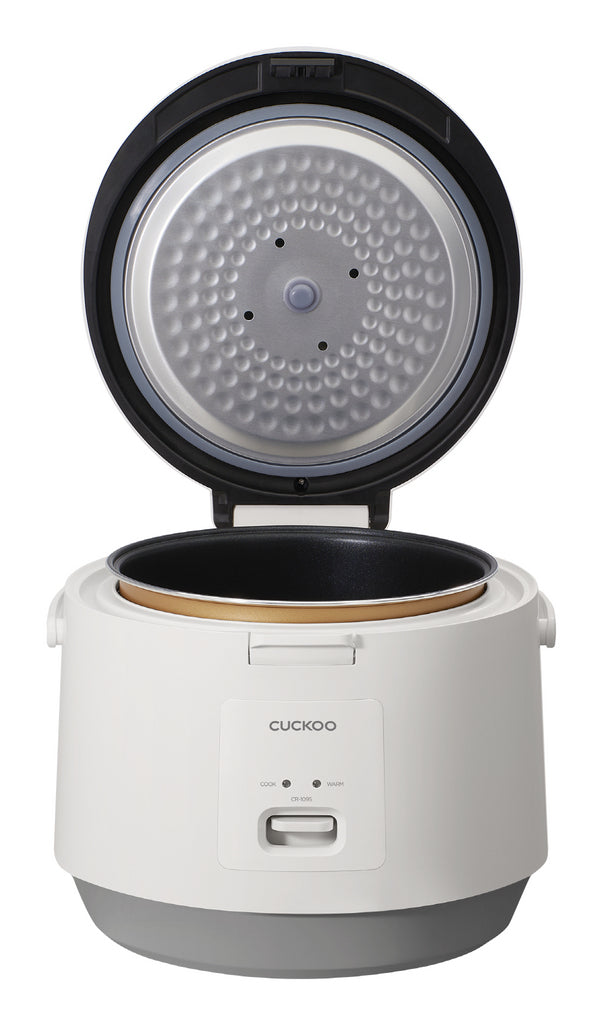 Cuckoo Reiskocher CR-1095 – 1,8 l, 700 W, Warmhaltefunktion – Grau/Weiss