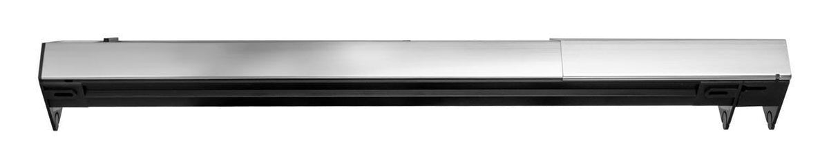 Bachmann Steckdosenleiste – 4×Schuko (Typ E/F), 2,0 m, Edelstahl-Optik