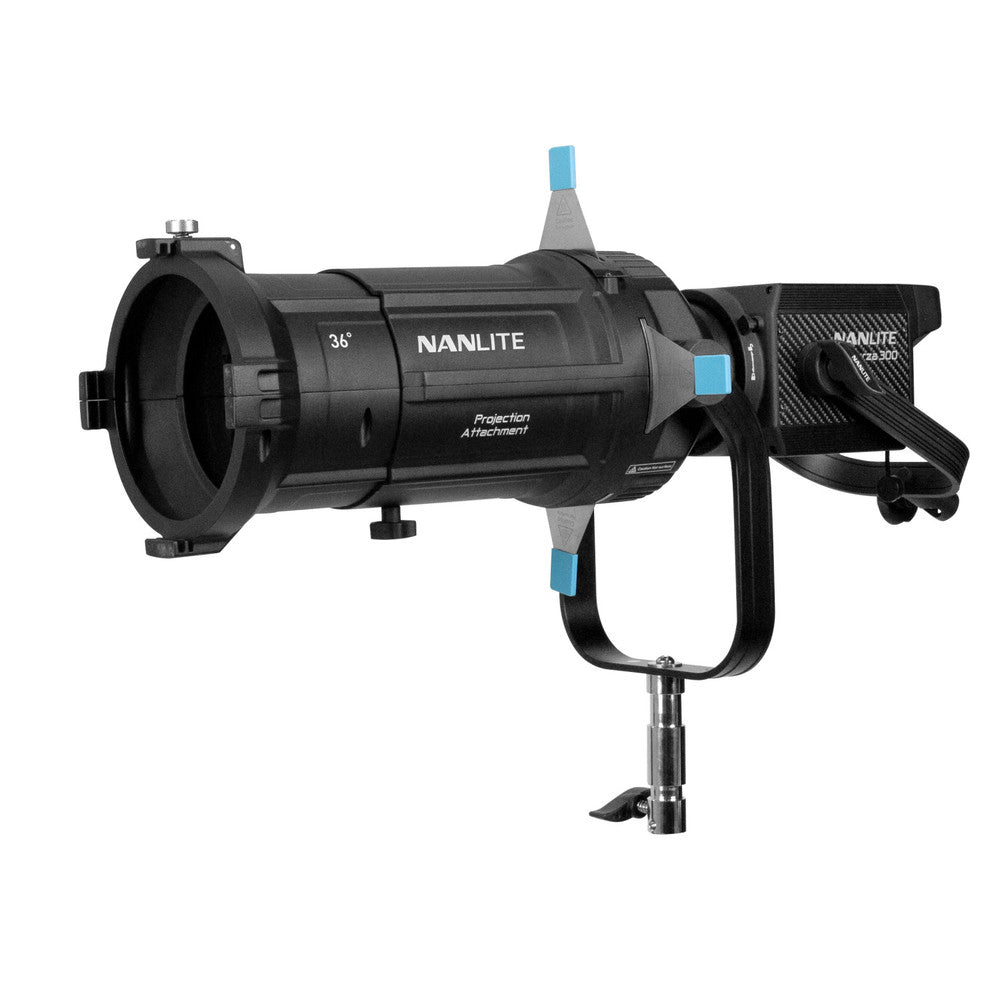 Nanlite Projektionsaufsatz – für Forza (200, 300 II, 300B I, usw.) – 36° – Schwarz – 1 Stk.