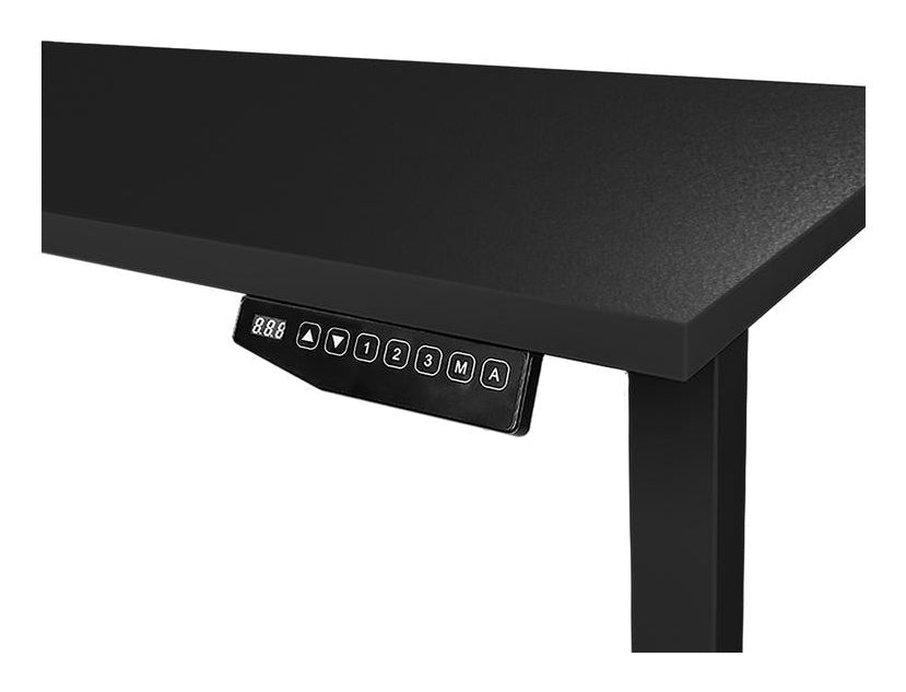 Contini Stehtisch – 160 × 80 × 130 cm – schwarz – höhenverstellbar